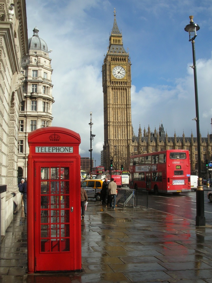 Arrivée à Londres