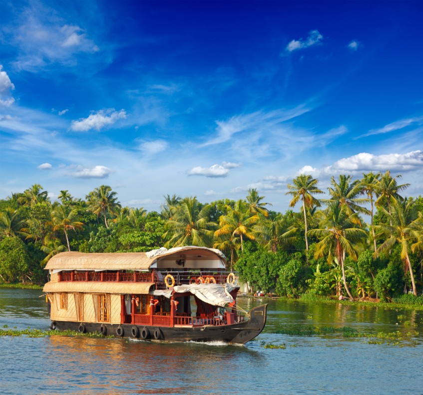 Periyar - Nedumudy - Excursion en péniche (PD/D/S)