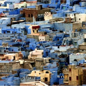 Ville bleu, Jodhpur, inde