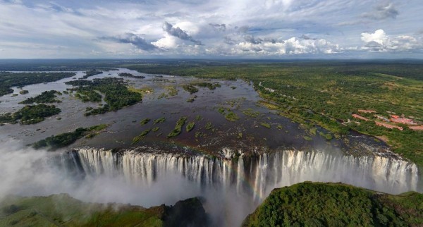 les chutes victoria en afrique