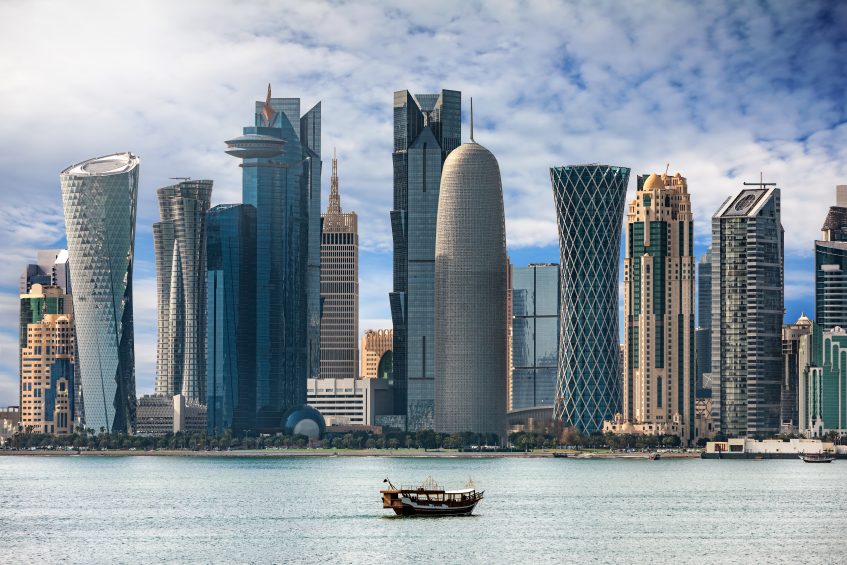 Arrivée à Doha