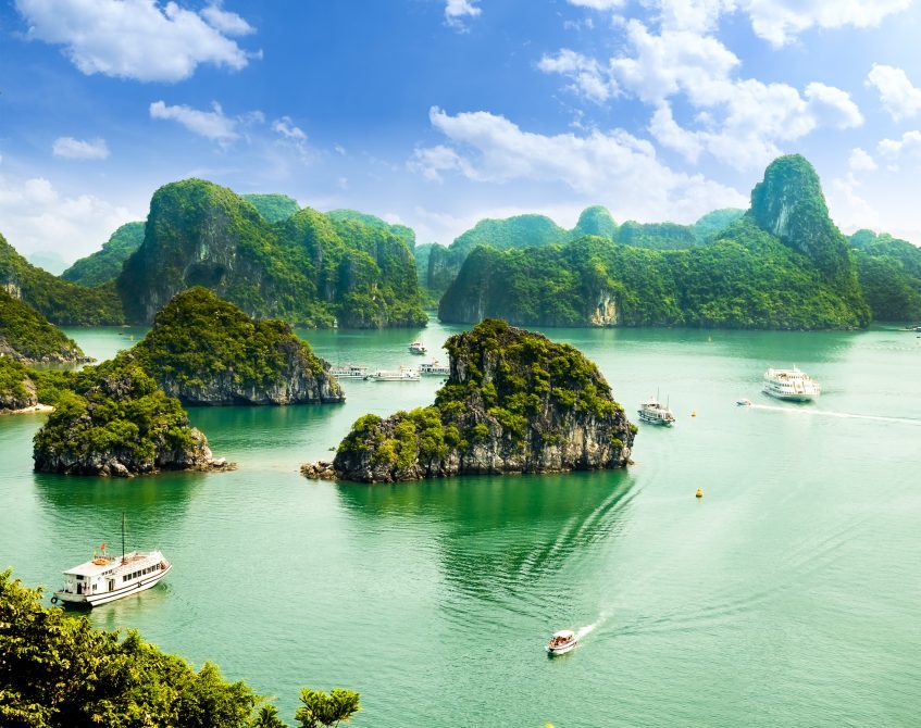 Baie d'Halong - Viet Hai - Croisière