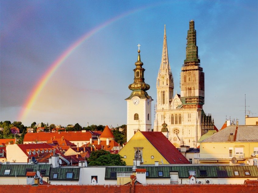 Arrivée à Zagreb