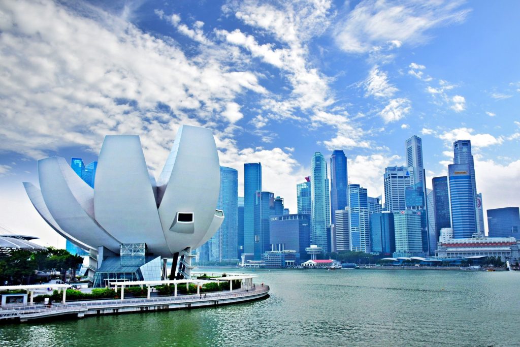 Arrivée à Singapour