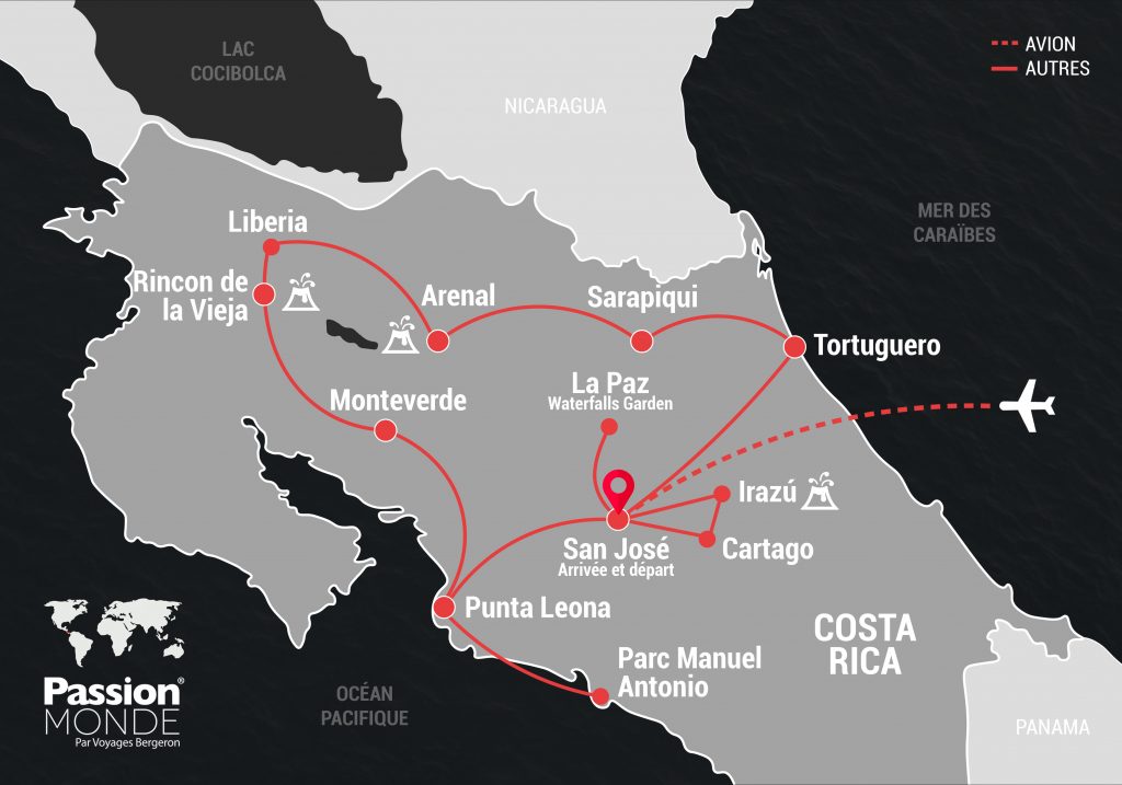 Costa Rica map Costa Rica map