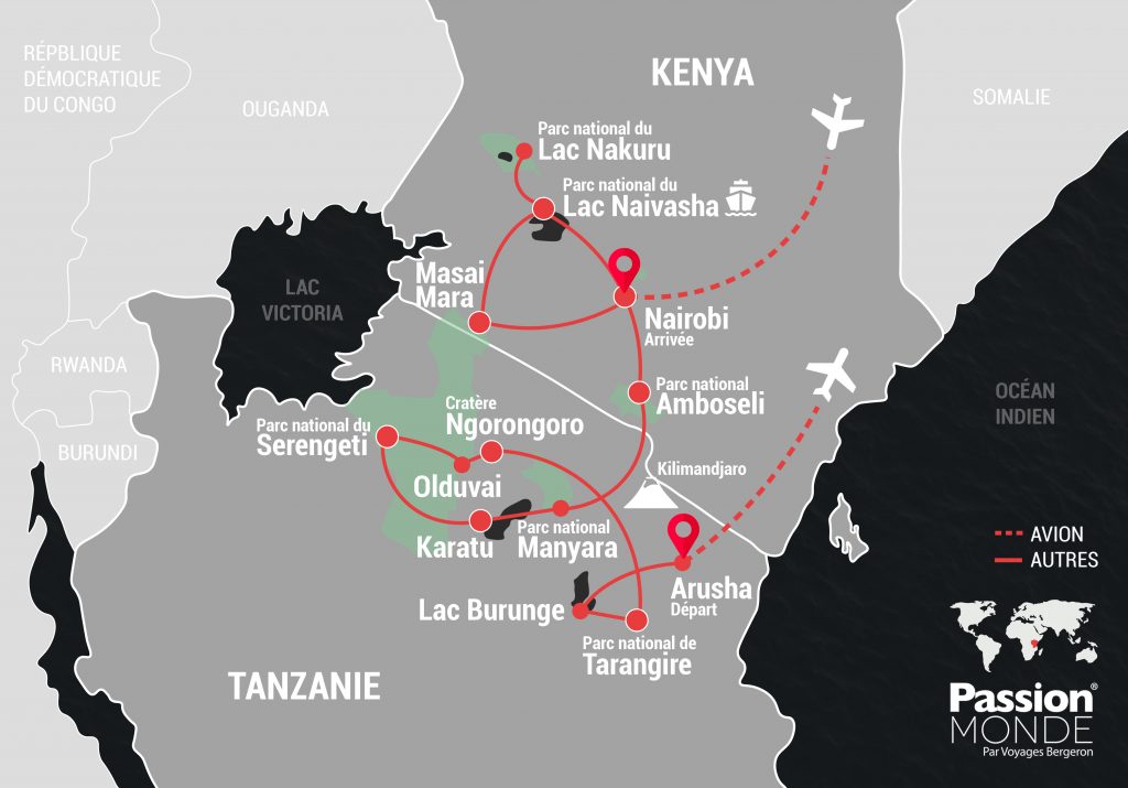 Kenya et Tanzanie map Kenya et Tanzanie map