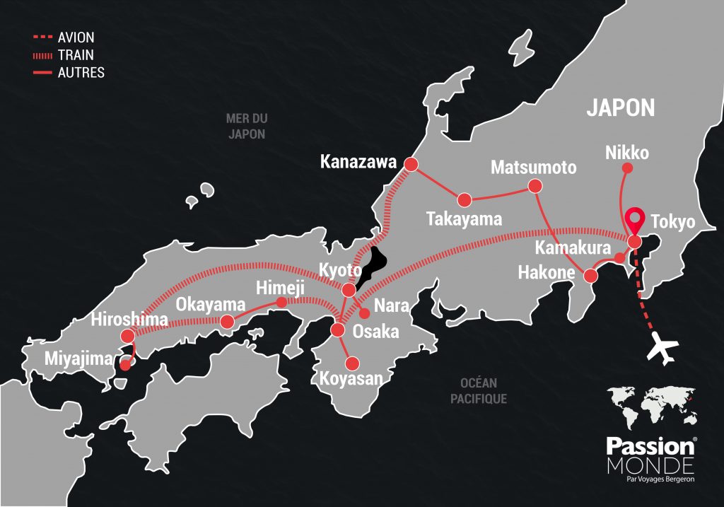 Japon map Japon map