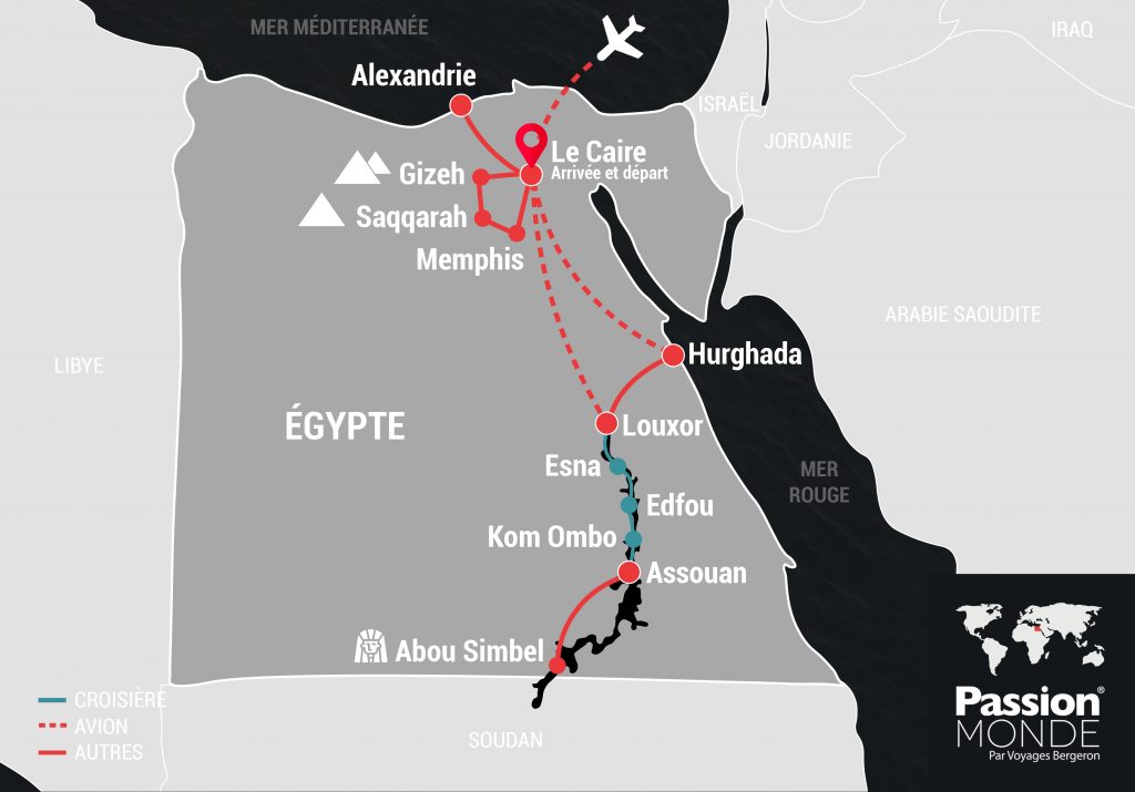 Égypte map Égypte map