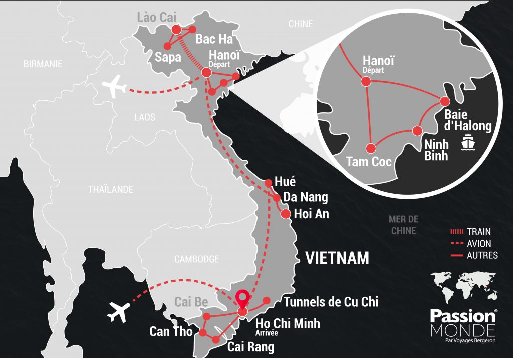 Vietnam map