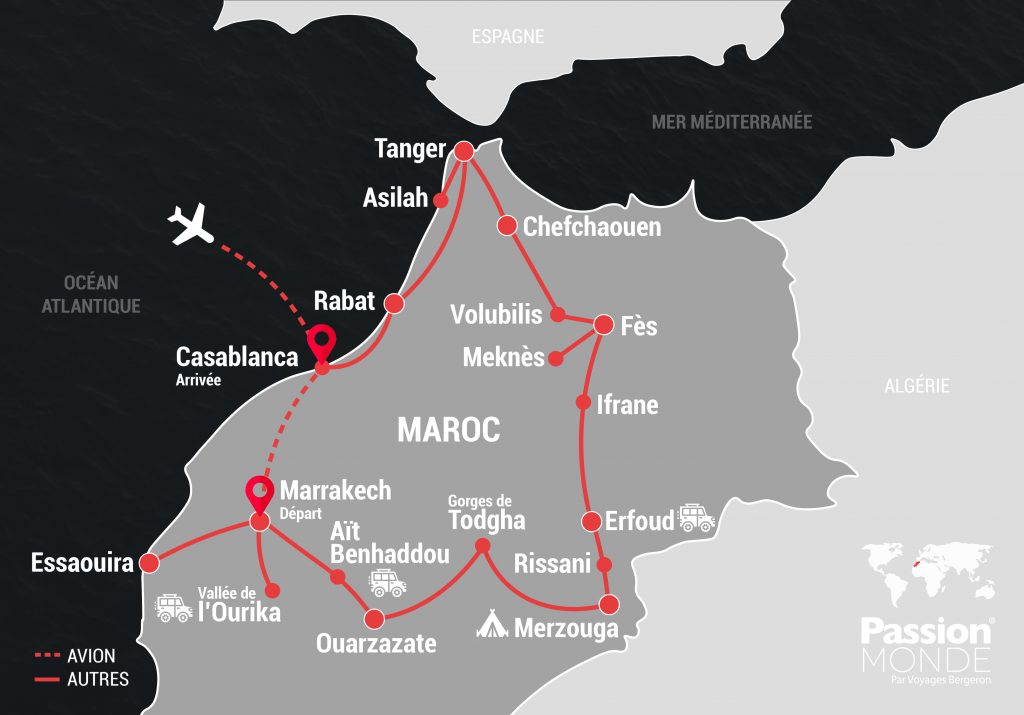 Maroc map Maroc map