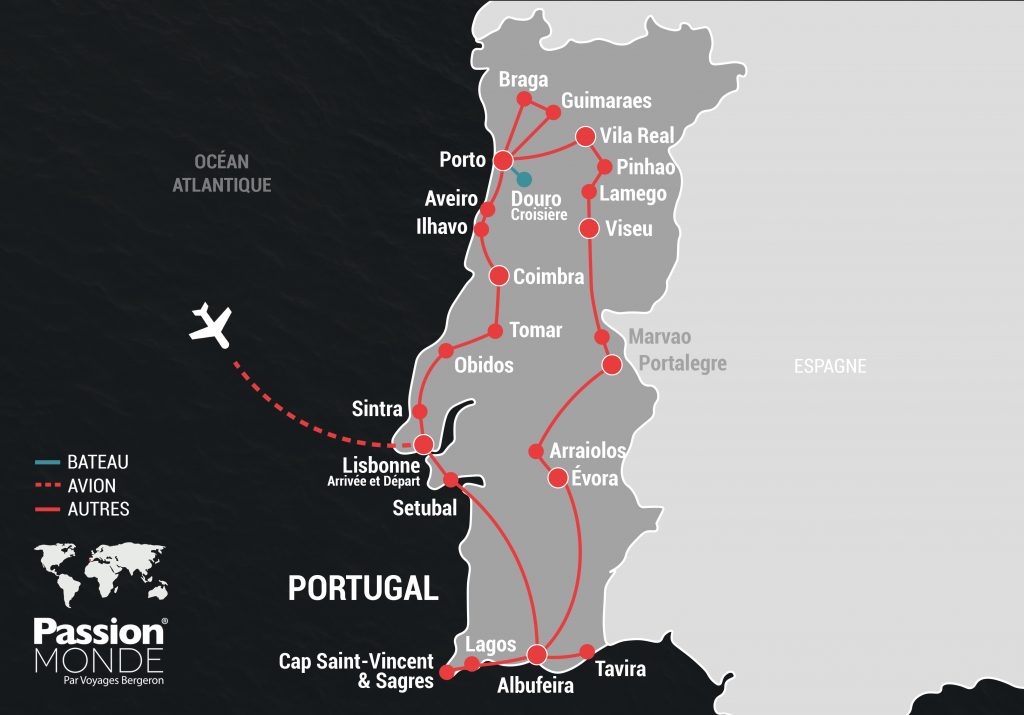 Portugal map Portugal map