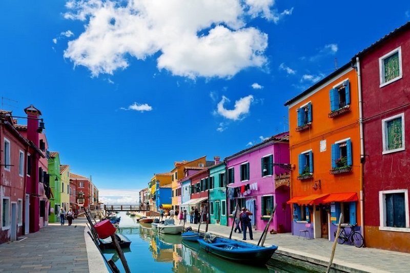 Venise  Burano - Lido de Jesolo