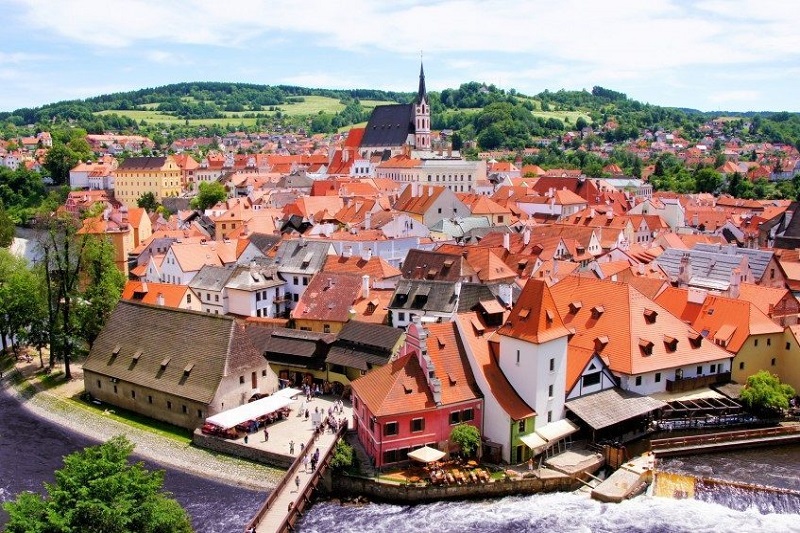 Salzbourg Cesky Krumlov - Prague
