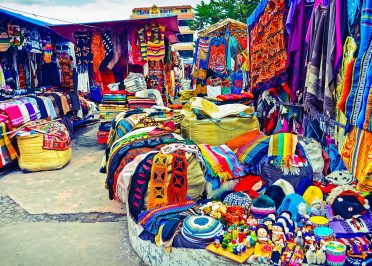 Otavalo - Marché public - Village de Peguche - Papallacta