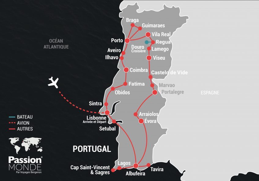 Portugal map Portugal map