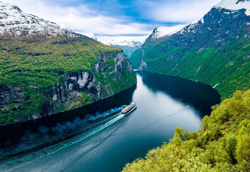 Geirangerfjord - Glacier de Briksdal