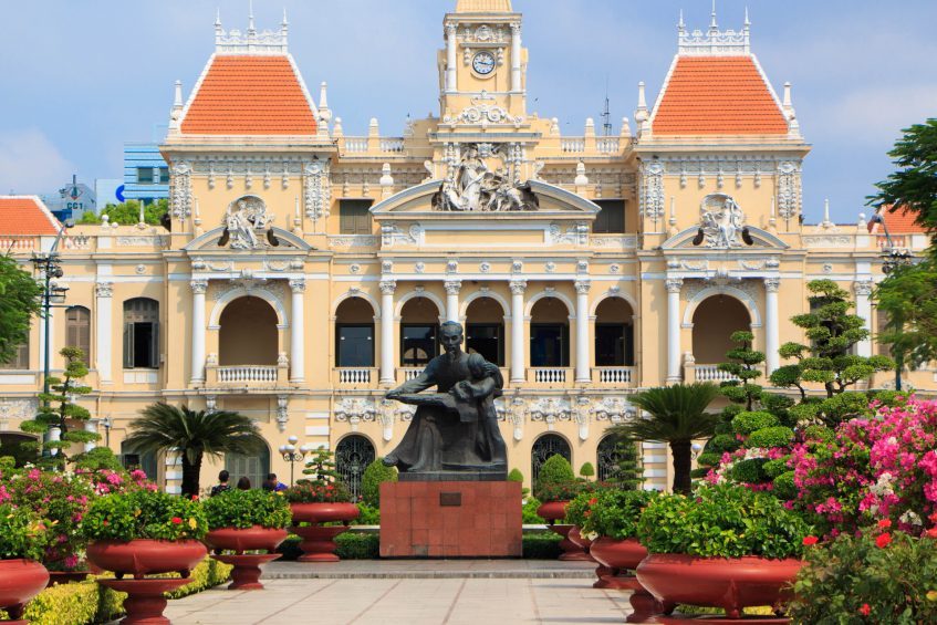 Arrivée à Ho Chi Minh