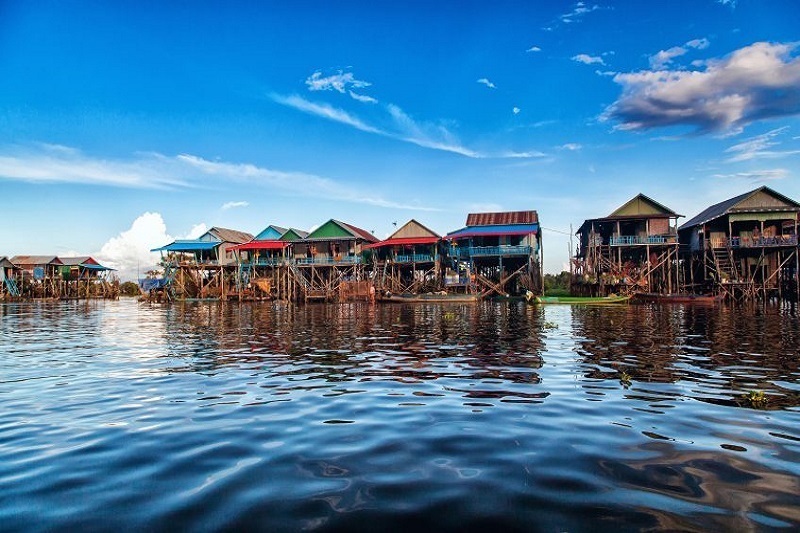 Siem Reap - Groupe de Roluos - Tonle Sap