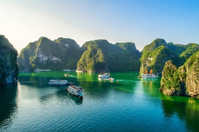 Hanoï - Baie d'Halong (croisière)