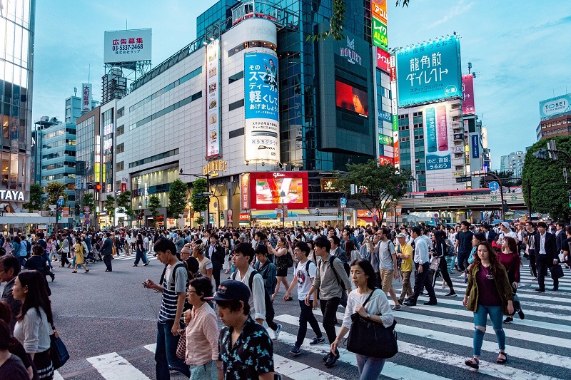 Arrivée à Tokyo