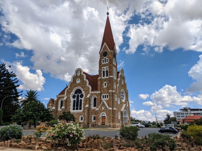 Arrivée à Windhoek