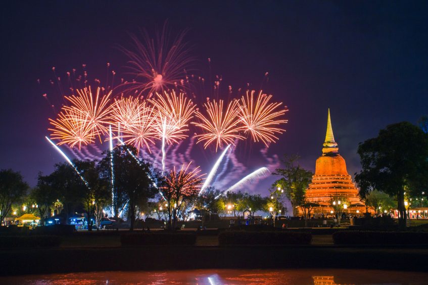 Sukhothai - Festivités du Loy Krathong