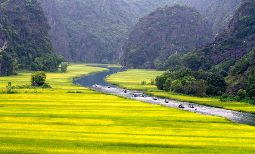 Hanoï - Hoa Lu - Baie d'Halong terrestre Tam Coc - Ninh Binh