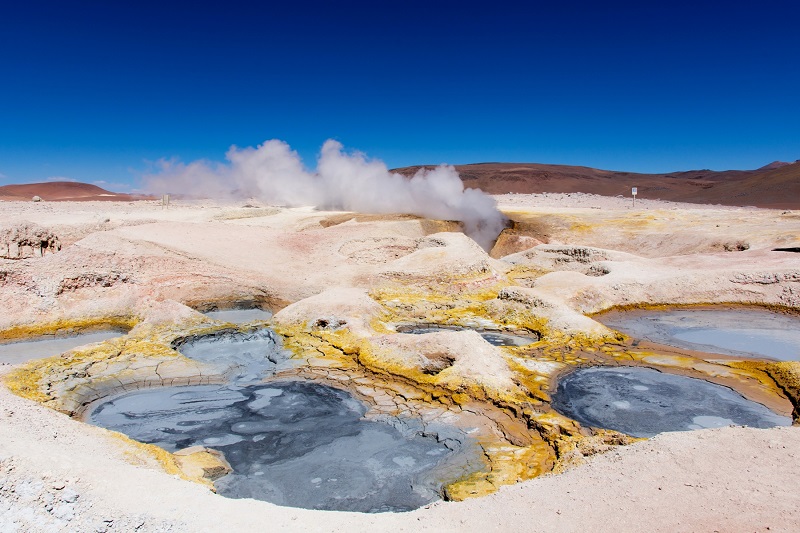 Lagune Hedionda  Paso Hito Cajon - San Pedro de Atacama