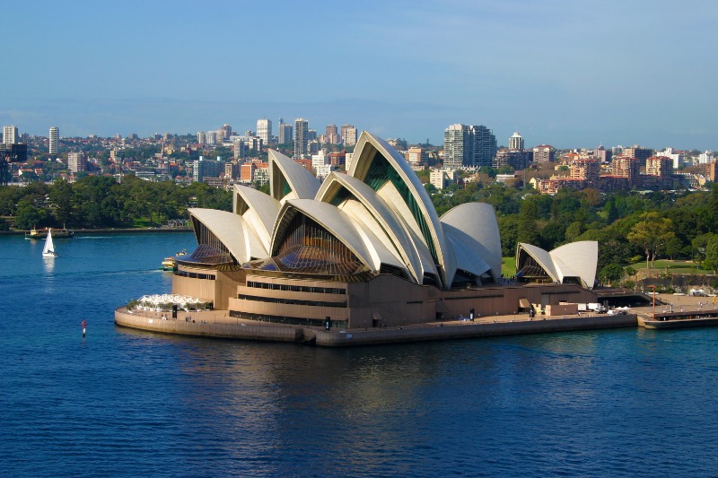 Arrivée à Sydney