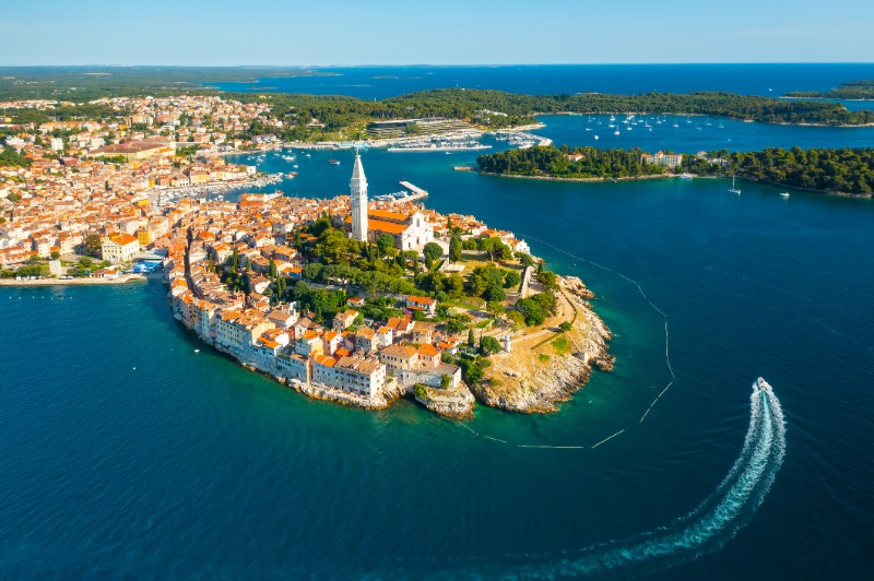 Porec - Rovinj - Canal de Lème - Porec