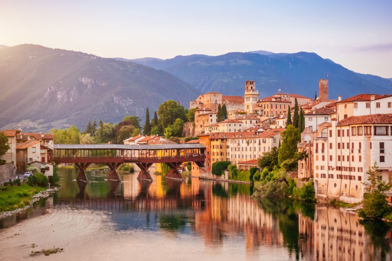 Trévise - Bassano del Grappa - Vérone - Lac de Garde