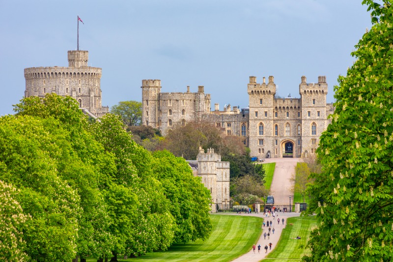 Arrivée à Londres - Windsor