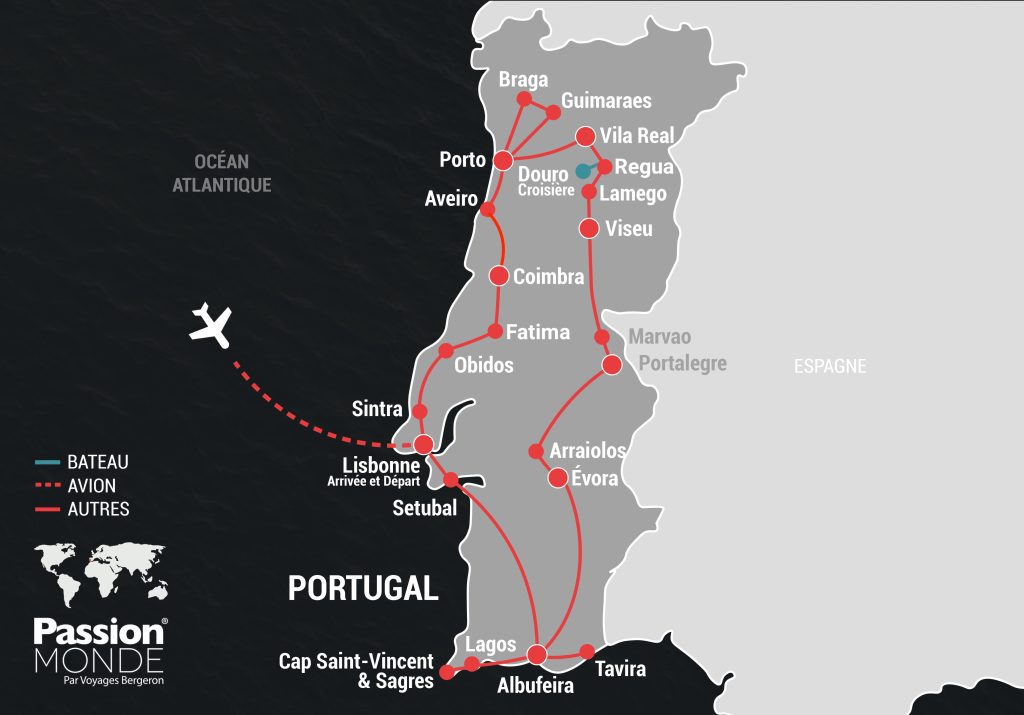 Portugal map