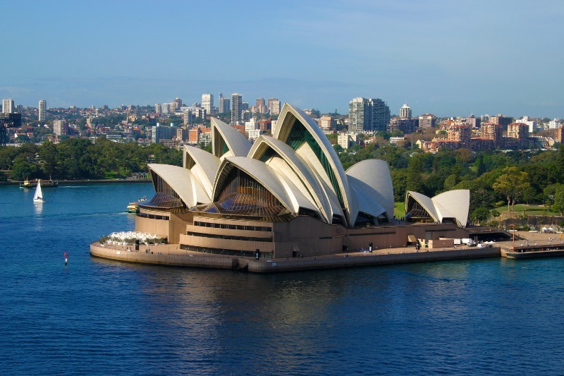 Arrivée à Sydney