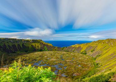 Hanga Roa - Volcan Rano Kau - Hanga Roa