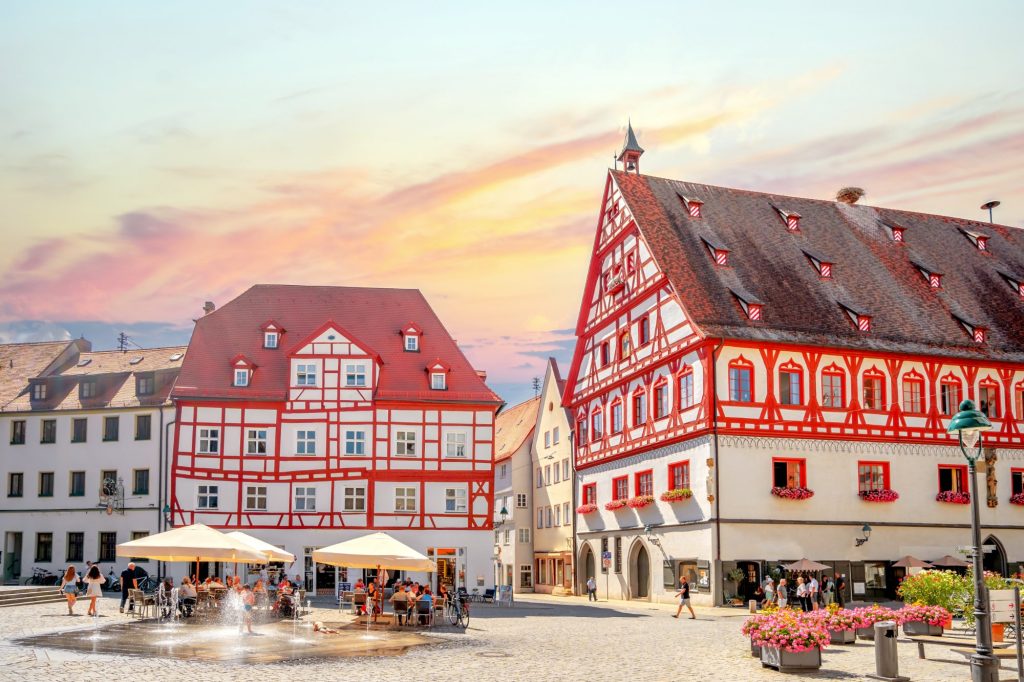 Würzburg  Dinkelsbühl - Nordlingen - Augsburg