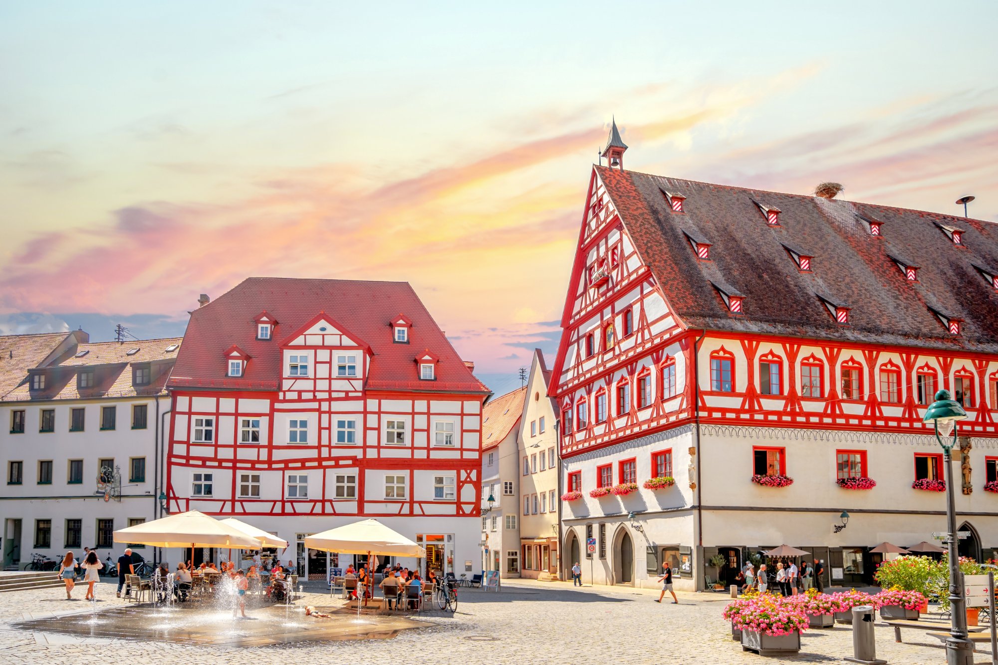 Würzburg - Dinkelsbühl - Nordlingen - Augsburg