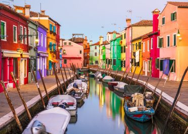 Venise - Île de San Francesco del Deserto - Burano