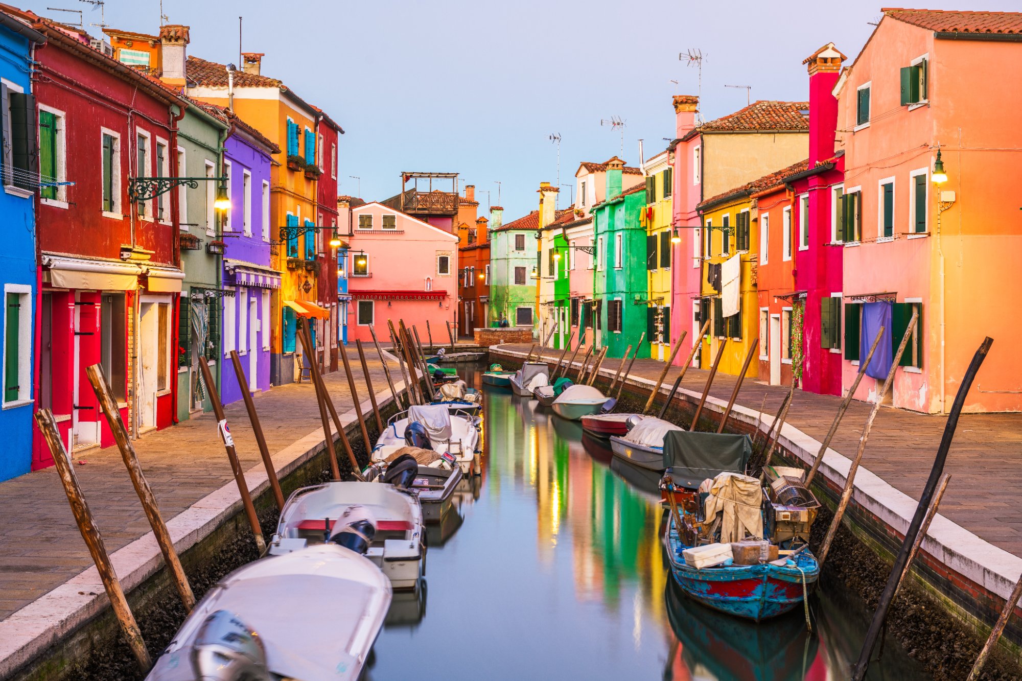 Venise - Île de San Francesco del Deserto - Burano