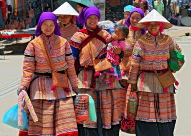 Sapa - Marché de Sapa - Ban Pho - Route vers Hanoï