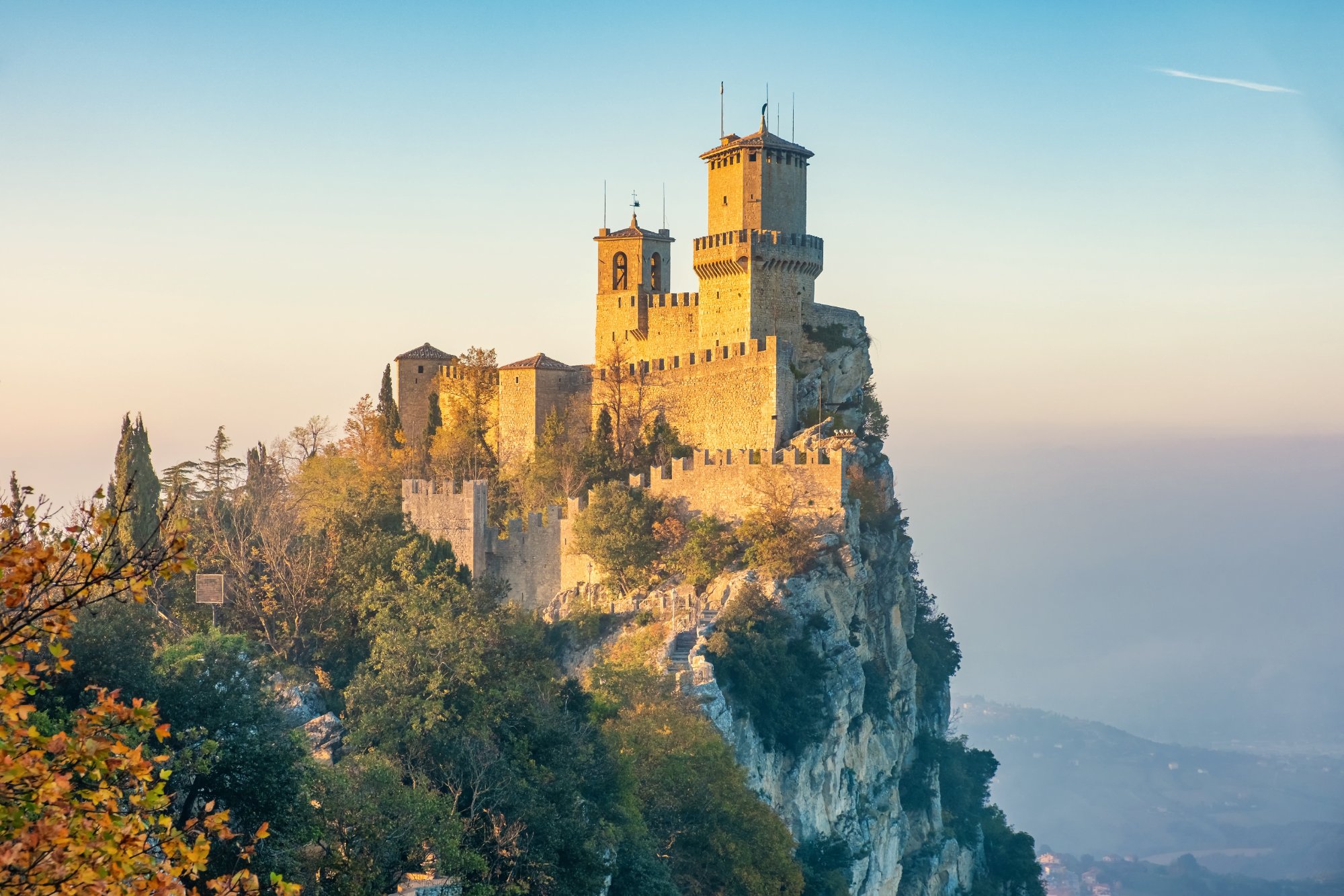 Bologne - République de Saint-Marin - Gradara