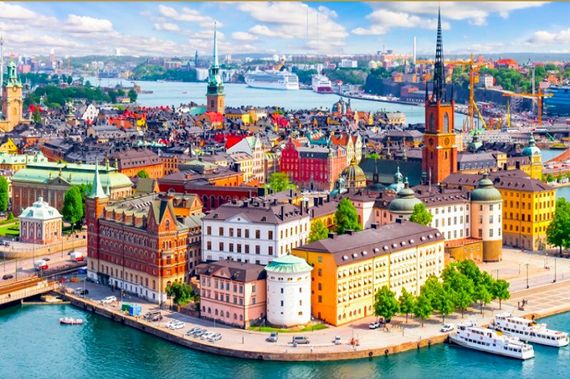 Arrivée à Stockholm