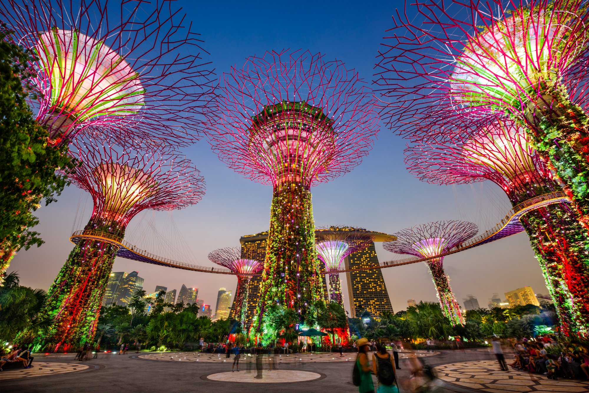Arrivé à Singapour