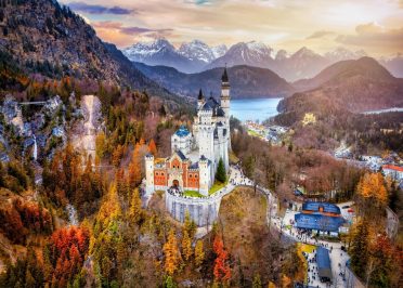 Allemagne, Route romantique et Tyrol