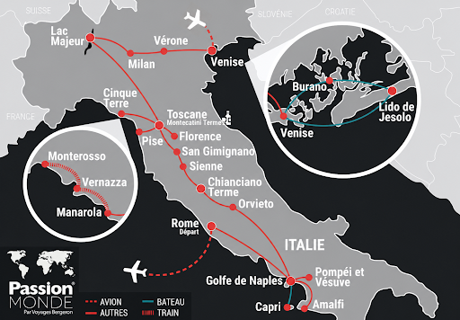 Italie map