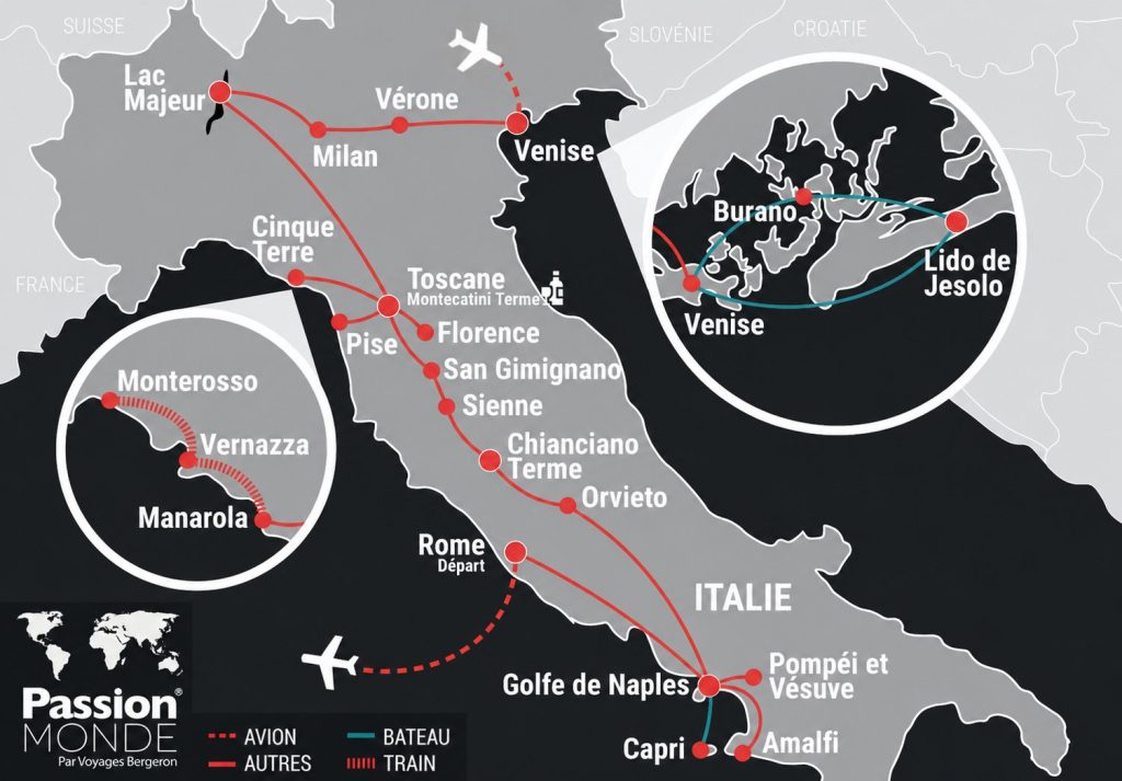 Italie map