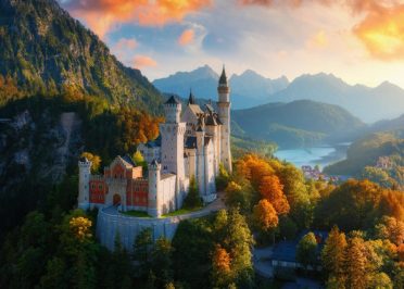 Allemagne, Route romantique et Tyrol