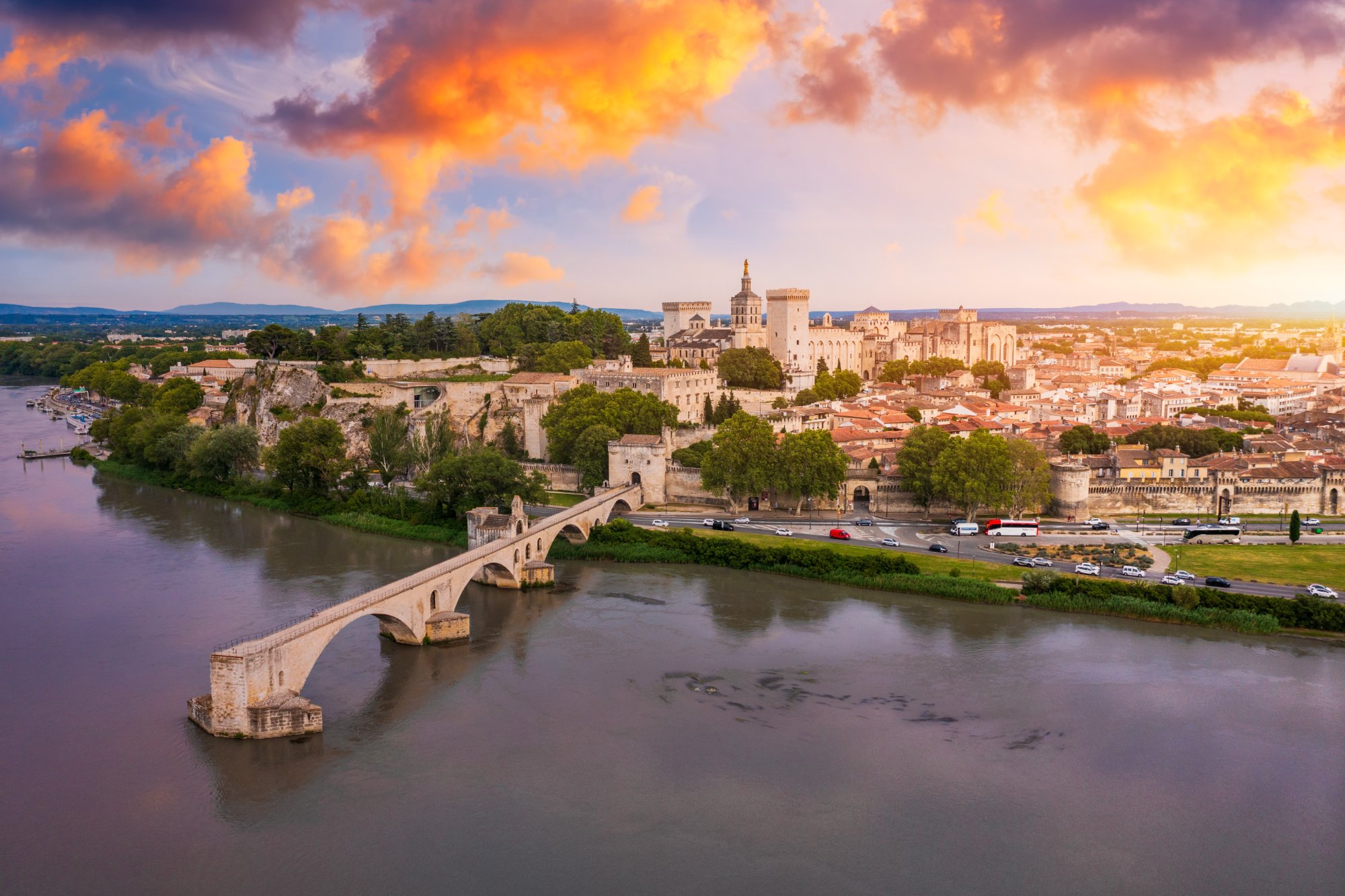 Lyon - Montélimar - Châteauneuf du Pape - Avignon